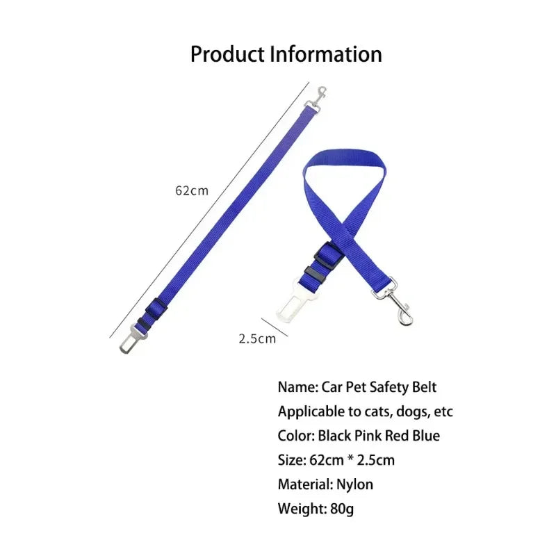 360-degree swivel hook connecting to pet harness