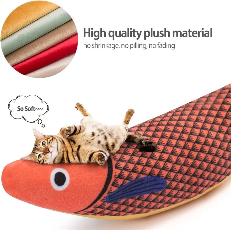 Cat toy fish