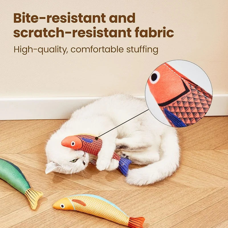 Cat toy fish