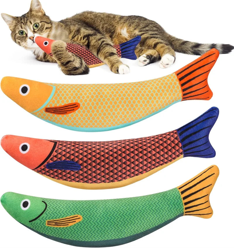 Cat toy fish