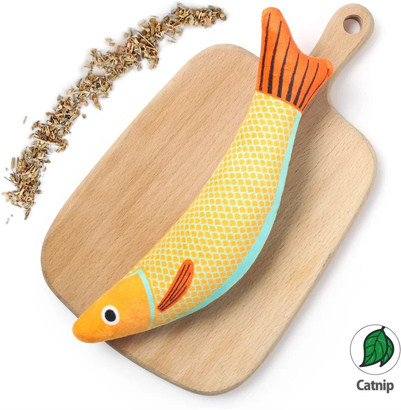 Cat toy fish