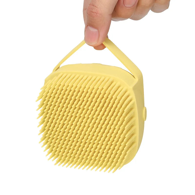 Silicone pet bath massage gloves for dog and cat grooming

