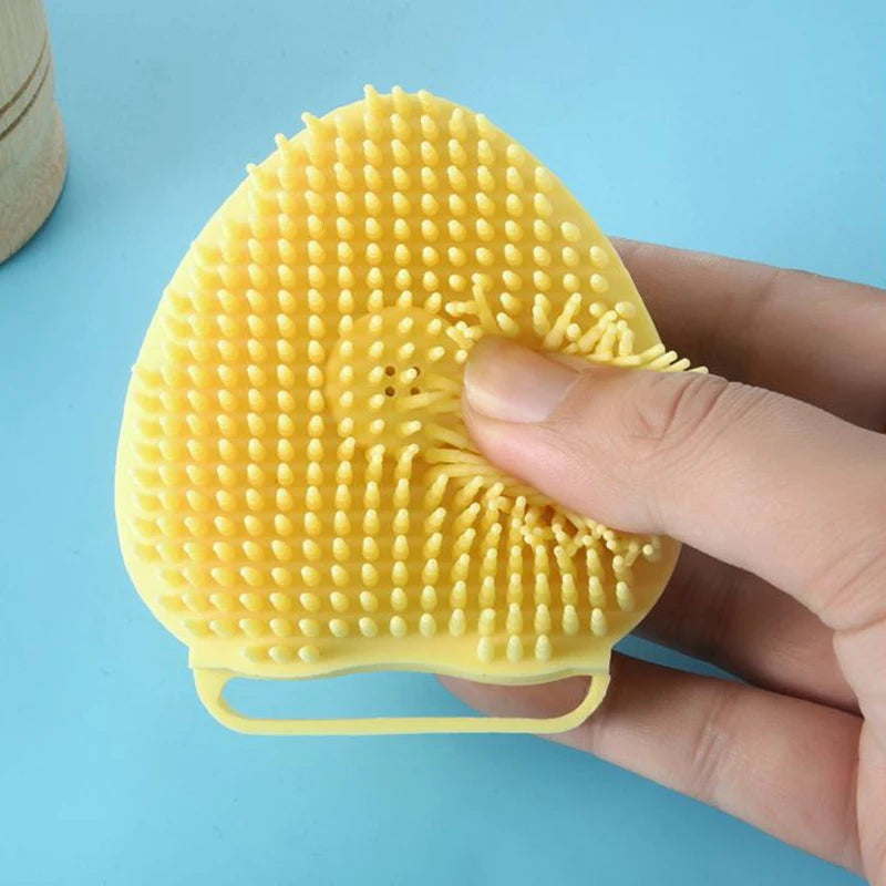 Silicone pet bath massage gloves for dog and cat grooming

